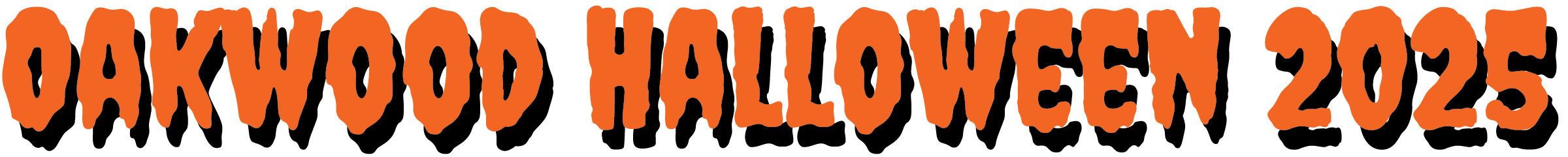 Oakwood Halloween 2025 Logo